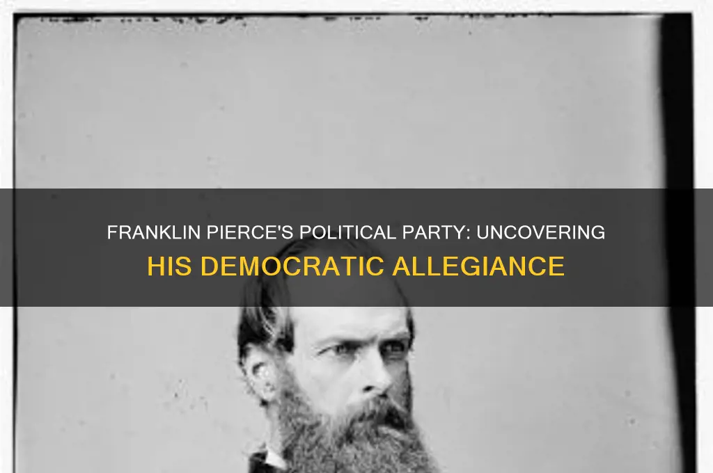 what was franklin pierce political party