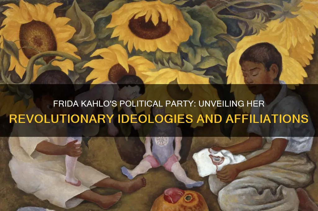 what was fridas political party