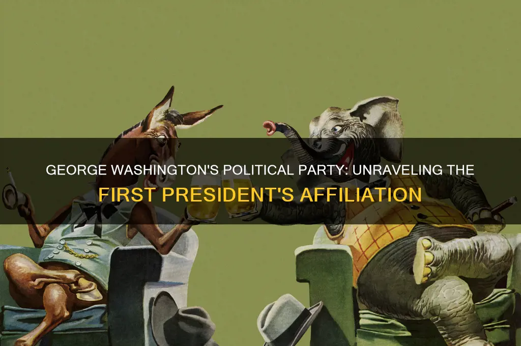 what was george washingtons political party