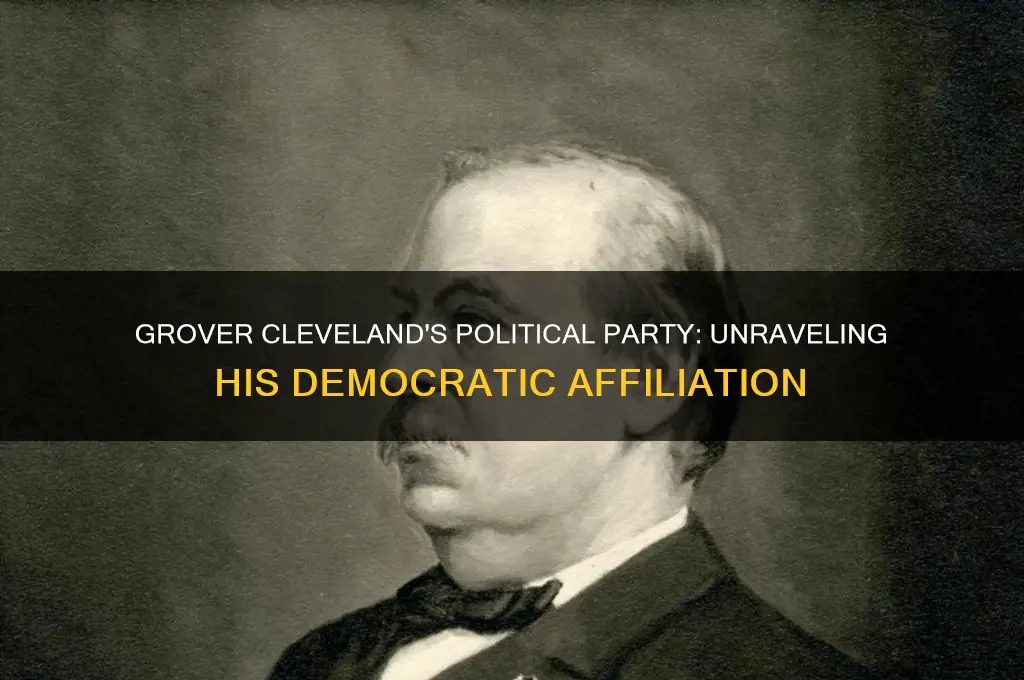 what was grover cleveland political party