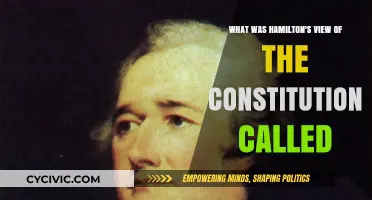 Hamilton's Vision: A Centralized Constitution