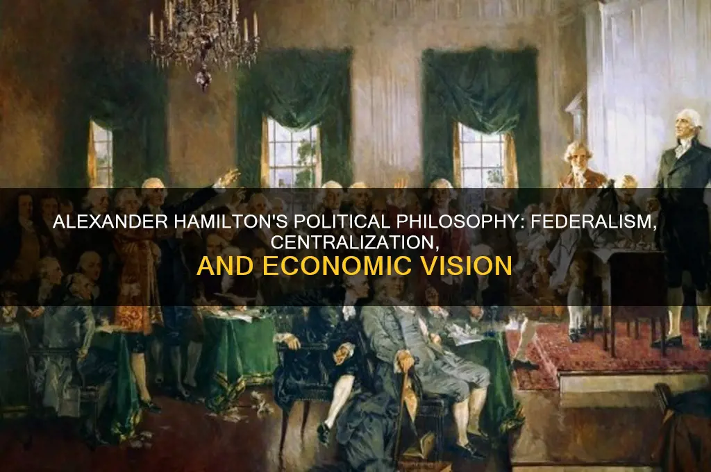 what was hamliton political believe