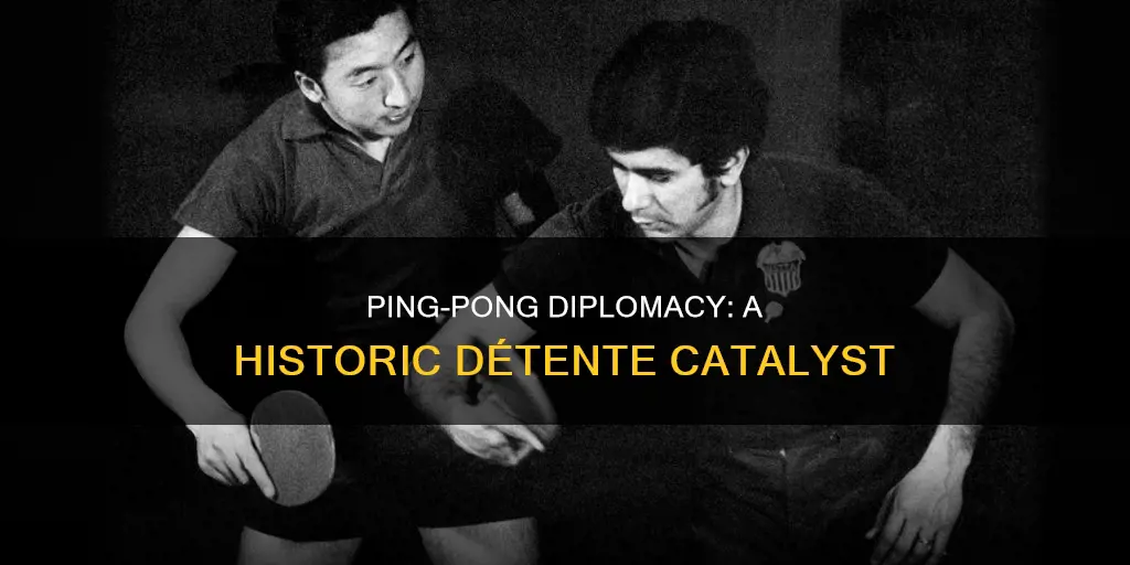 what was important about ping-pong diplomacy answers