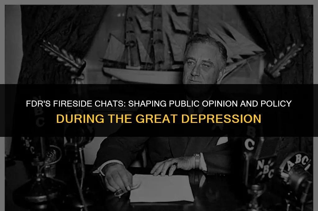what was important political outcome of fdr chats