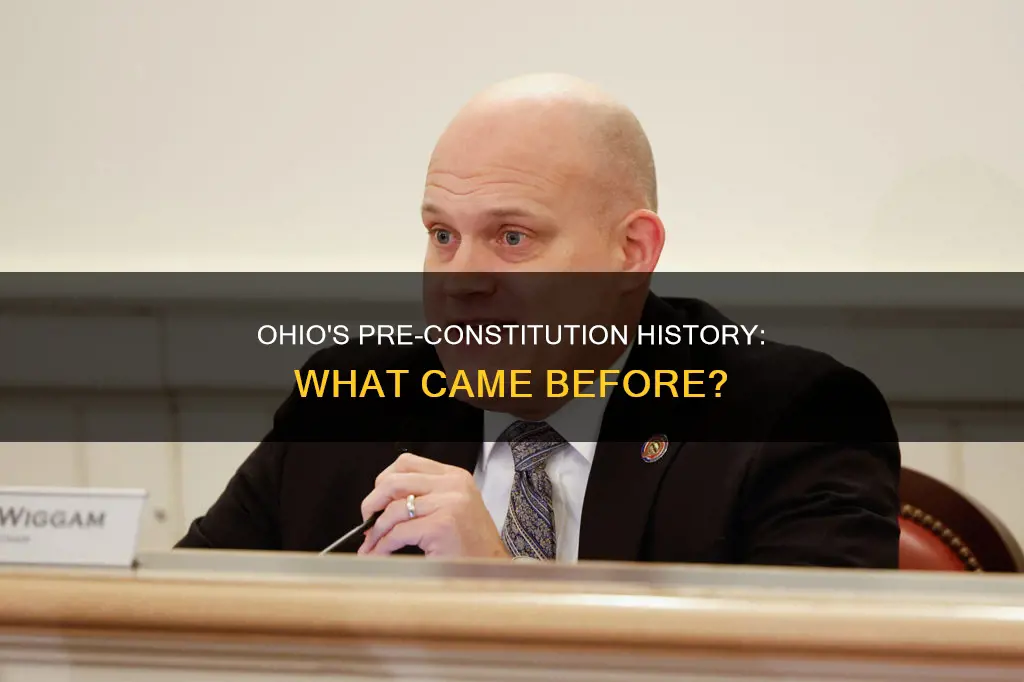 what was in place before the ohio constitution