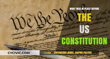 The US Constitution: What Came Before?