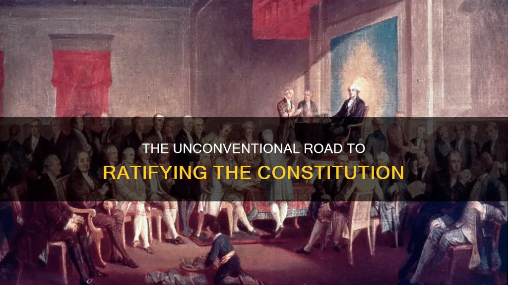 what was irregular about the ratification of the constitution