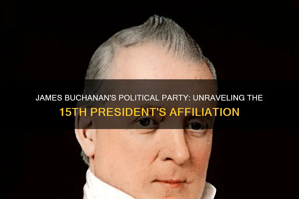 what was james buchanan political party