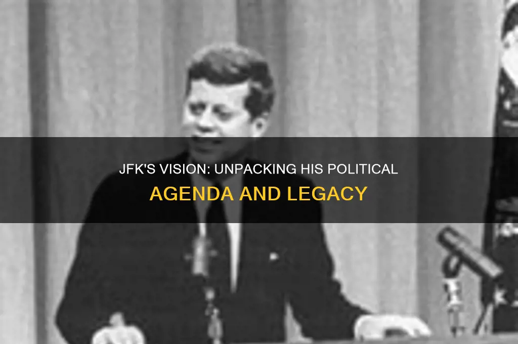 what was jfk political agenda