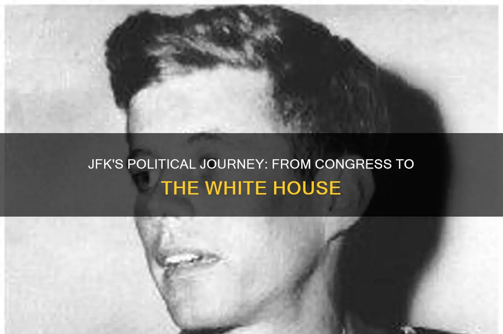 what was jfk political experience