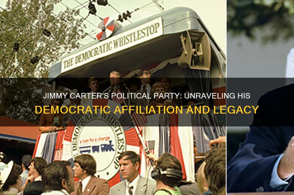 what was jimmy carter political party