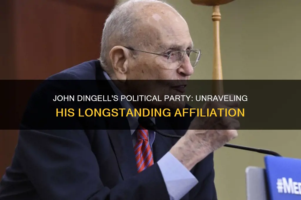 what was john dingell political party