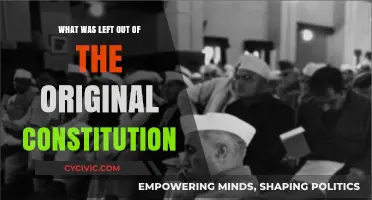 The Constitution's Missing Pieces: What Was Left Unsaid