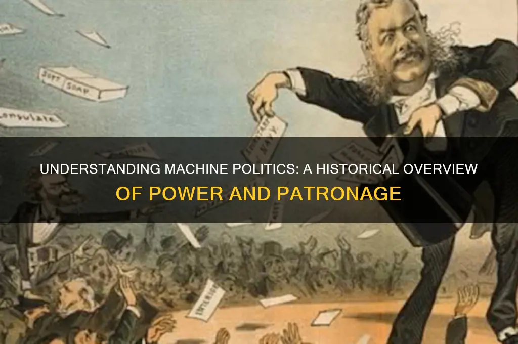what was machine politics