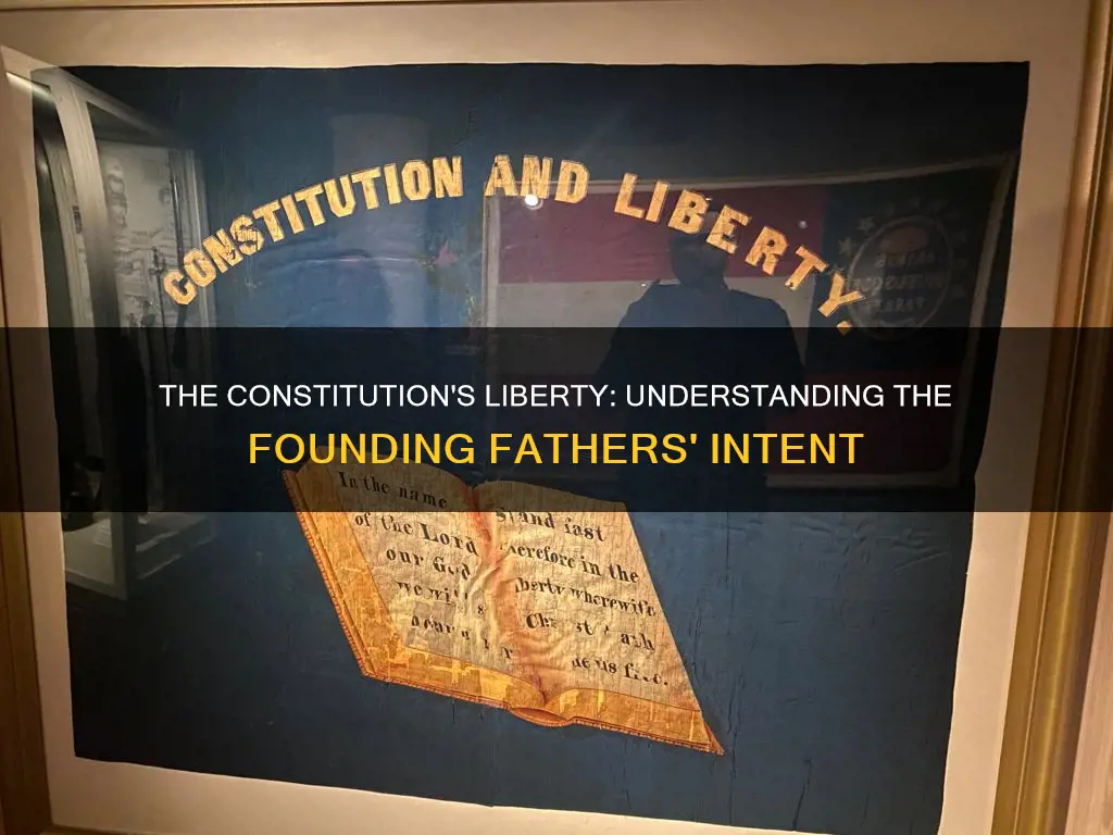 what was meant by liberty in the constitution