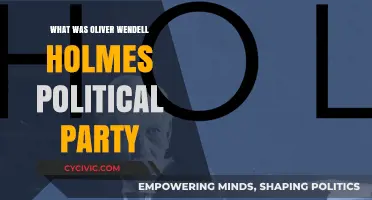 Oliver Wendell Holmes Jr.: Political Party Affiliation and Judicial Philosophy