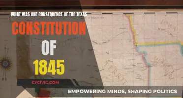 Texas Constitution of 1845: A Consequential Clause