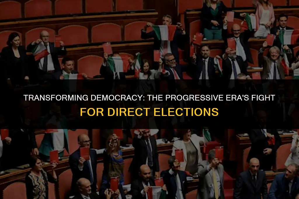 what was one important political reform in the progressive era