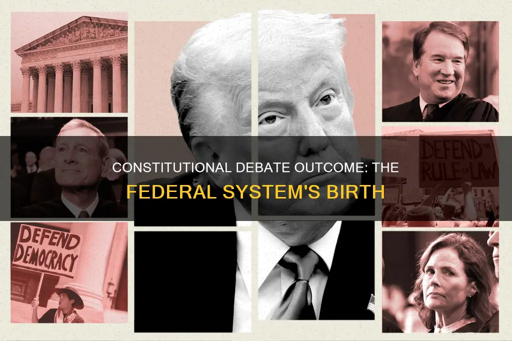 what was one outcome of the constitutional debate
