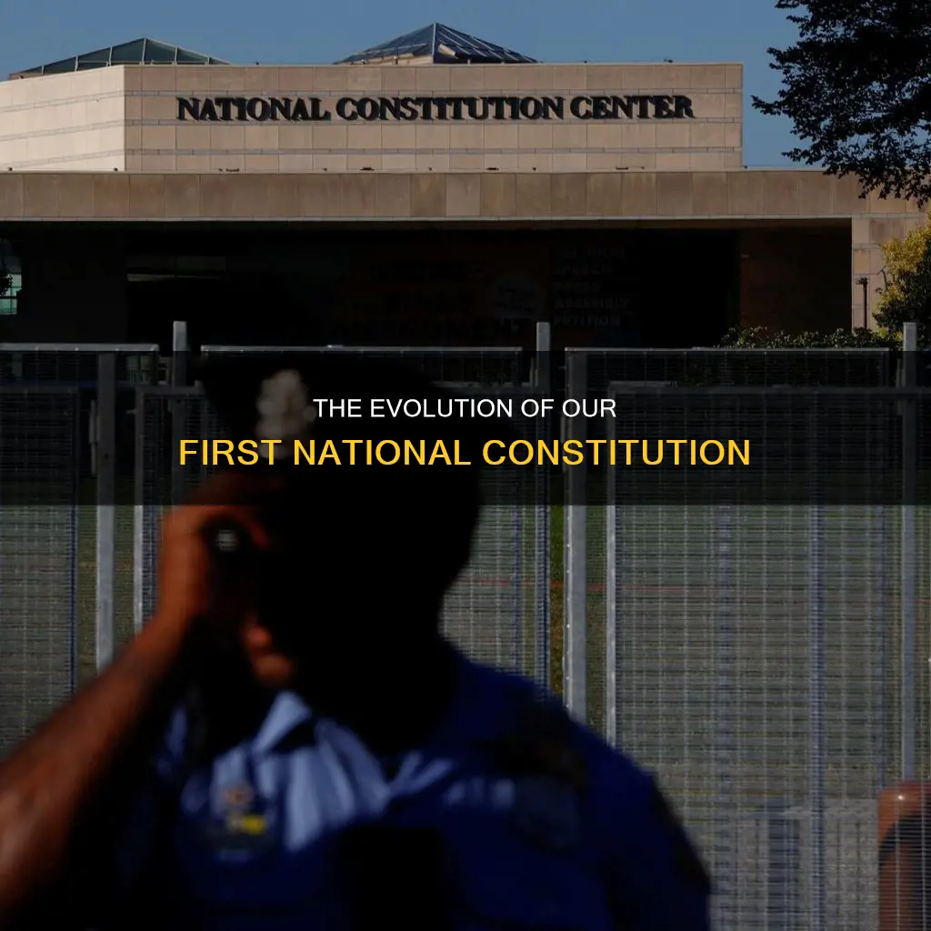 what was our first national constitution