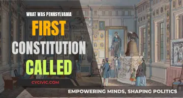 Pennsylvania's First Constitution: The Frame of Government