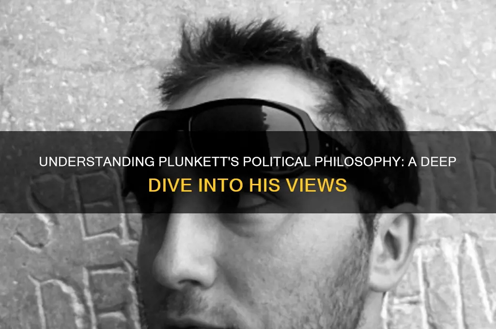 what was politics to plunkett