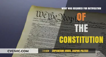 The Constitution's Ratification Requirements