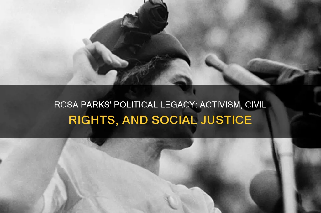 what was rosa parks politics