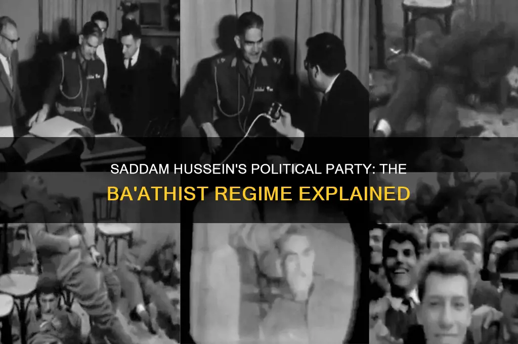 what was saddam hussein