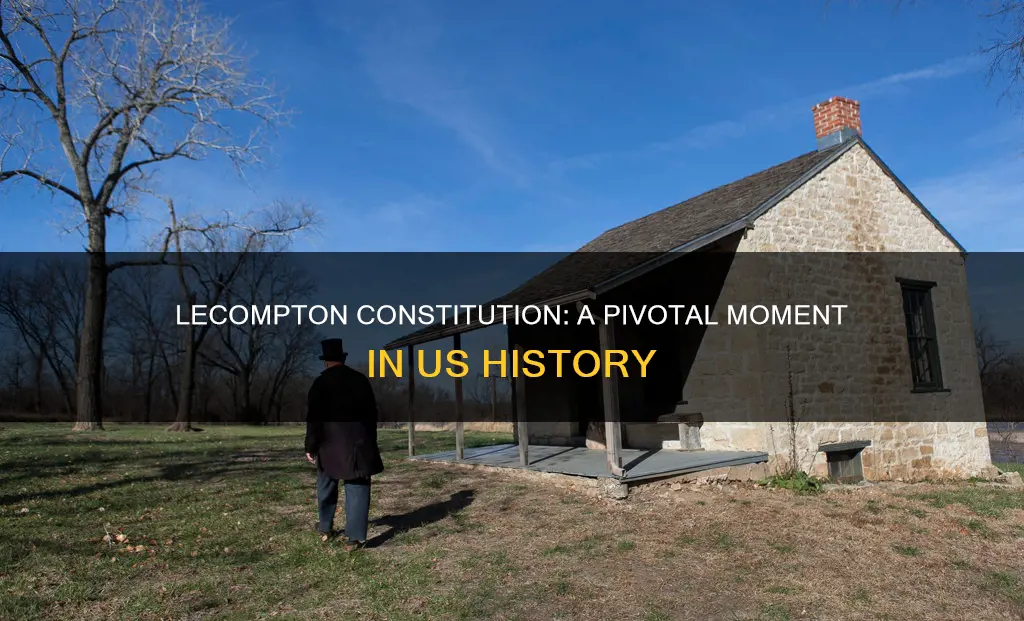 what was so important about the lecompton constitution