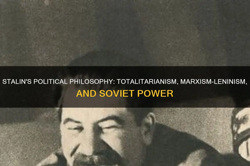 what was stalin political philosophy