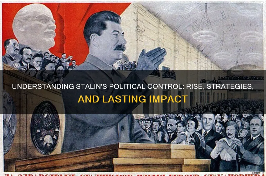 what was staling political control