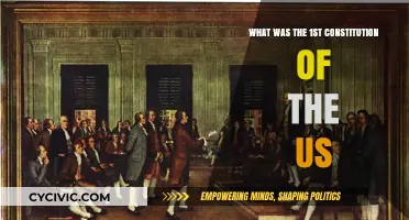 The First US Constitution: A Historical Overview