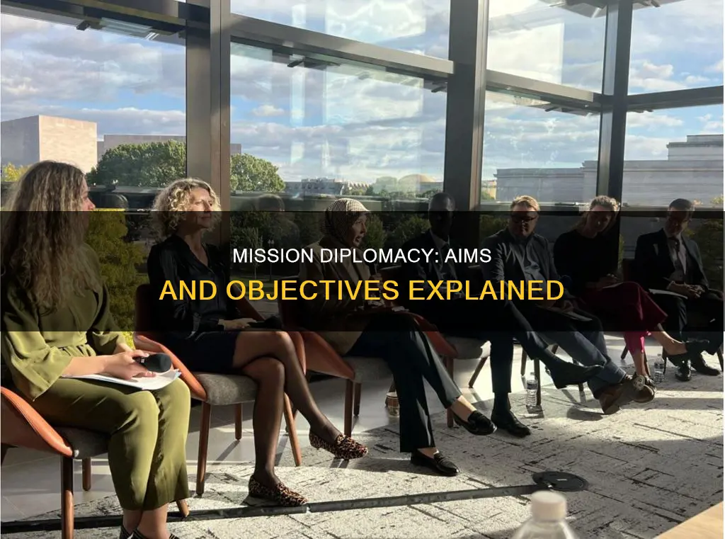 what was the aim of mission diplomacy