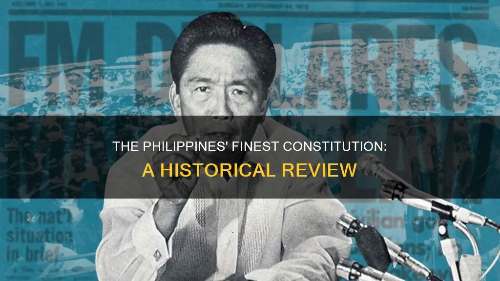 what was the best constitution in the philippines
