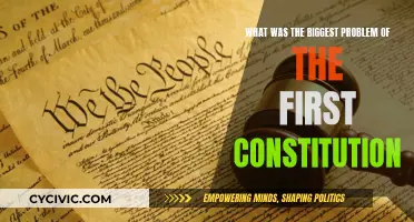 The First Constitution: A Flawed Foundation?