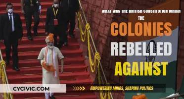 The British Constitution: Colonies' Rebellion Origins