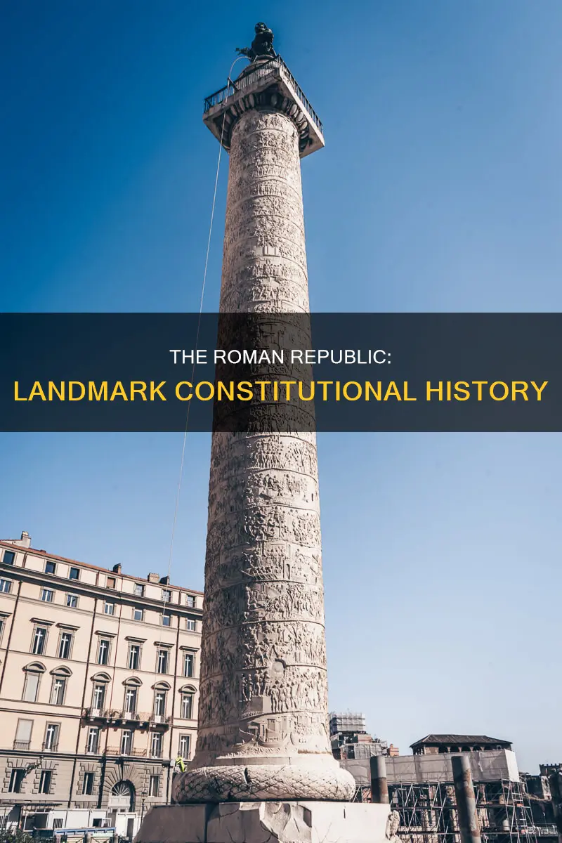 what was the chief landmark in roman constitutional history