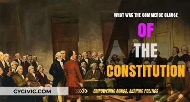 Commerce Clause: Understanding the Constitution's Commerce Clause