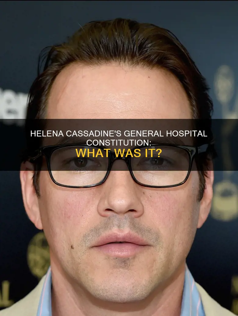 what was the constitution on general hospital helena cassadine