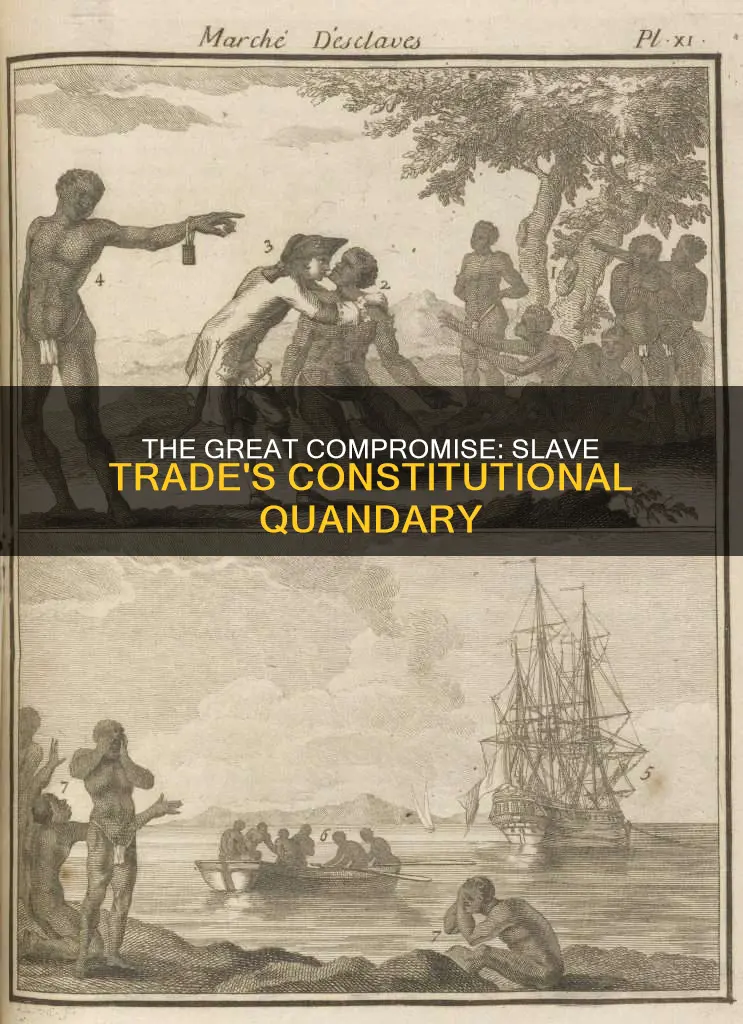 what was the constitutional compromise of slave trade