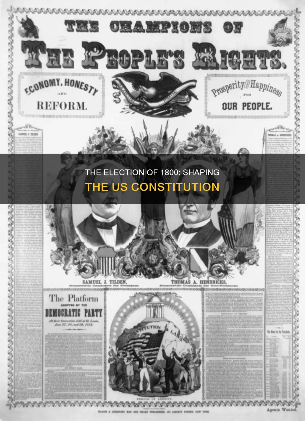 what was the constitutional effect of the election of 1800