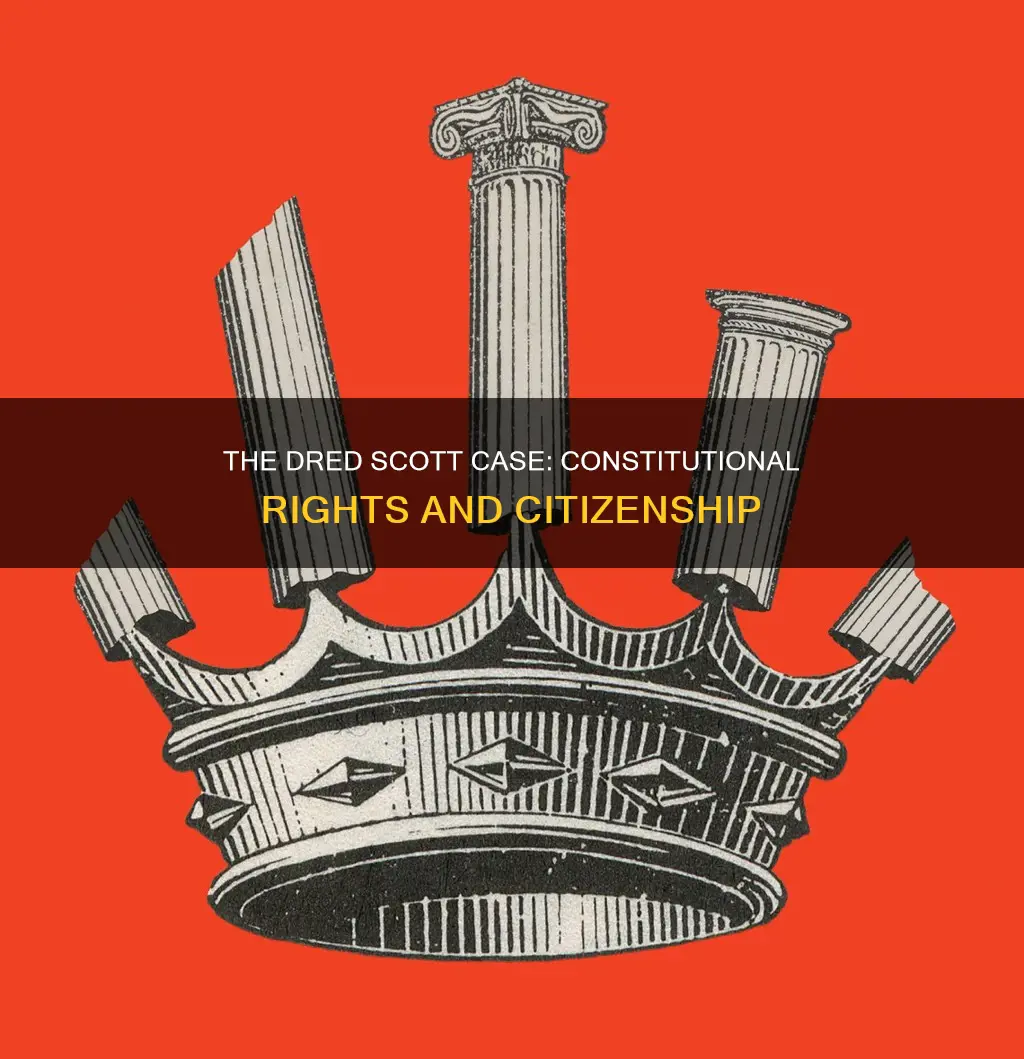 what was the constitutional issue in dred scott v sandford
