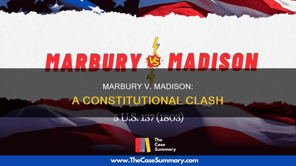 what was the constitutional issue in marbuary v madison
