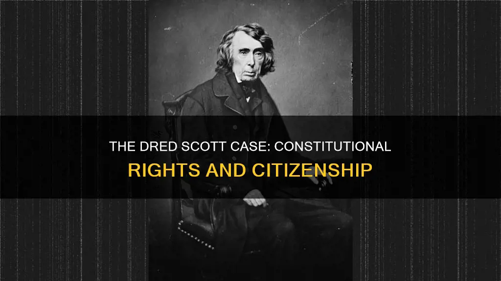 what was the constitutional issue in the dred scott case