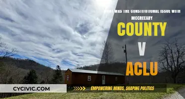 The First Amendment and McCreary County v. ACLU