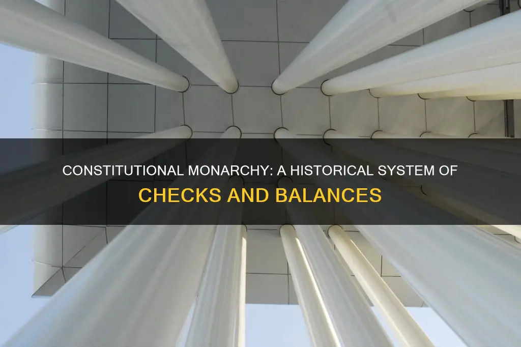 what was the constitutional monarchy system