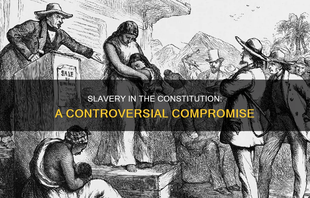 what was the controversy over slavery in the constitution