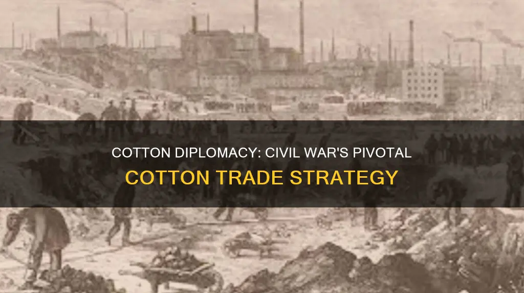 what was the cotton diplomacy during the civil war