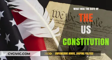 The US Constitution: Date and Significance